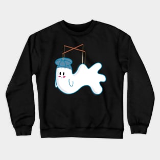 Little Ghost Puppet Crewneck Sweatshirt